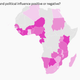 According to Afrobarometer, 63% of surveyed respondents said that China’s influence in their countries was somewhat or very positive.